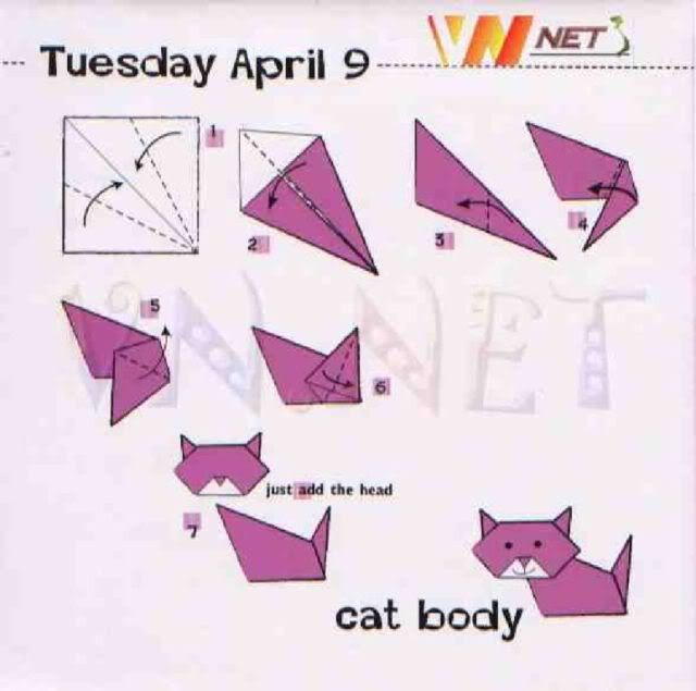 [Siêu Dễ ]Mỗi ngày 1 Diagram Với Origami Calendar 2002 - 50 Diagram tiếp. Origamicalendar2002_85