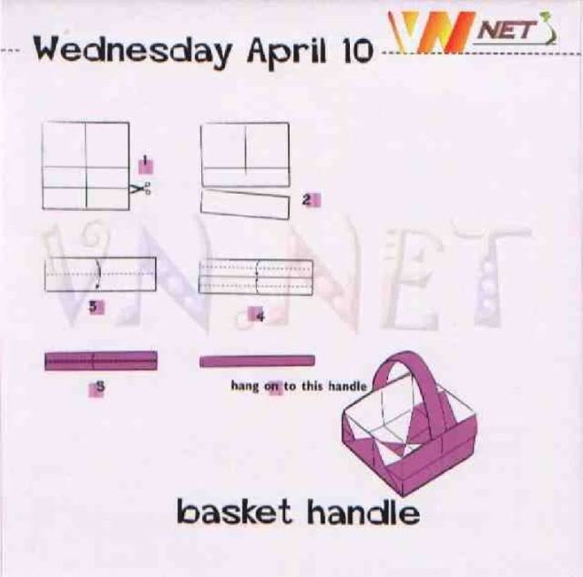 [Siêu Dễ ]Mỗi ngày 1 Diagram Với Origami Calendar 2002 - 50 Diagram tiếp. Origamicalendar2002_86