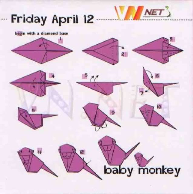 [Siêu Dễ ]Mỗi ngày 1 Diagram Với Origami Calendar 2002 - 50 Diagram tiếp. Origamicalendar2002_88