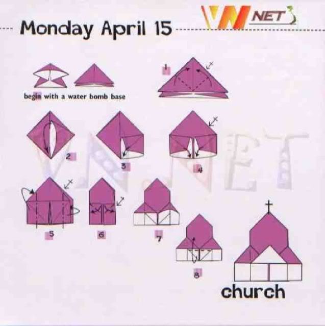 [Siêu Dễ ]Mỗi ngày 1 Diagram Với Origami Calendar 2002 - 50 Diagram tiếp. Origamicalendar2002_90