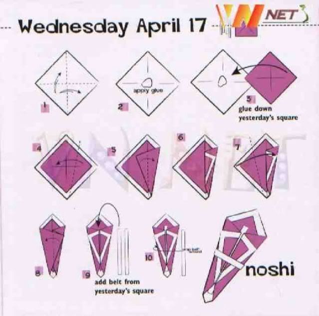 [Siêu Dễ ]Mỗi ngày 1 Diagram Với Origami Calendar 2002 - 50 Diagram tiếp. Origamicalendar2002_92