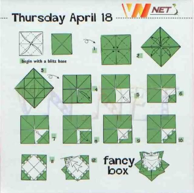 [Siêu Dễ ]Mỗi ngày 1 Diagram Với Origami Calendar 2002 - 50 Diagram tiếp. Origamicalendar2002_93