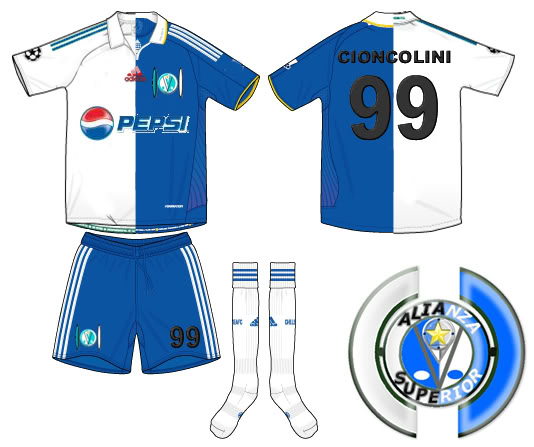 Equipacion para FC alianza superior Ep