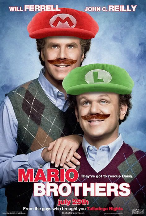 Quando os jogos encontram o cinema... Mario-Brothers