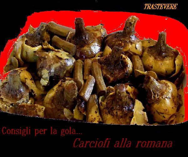 CARCIOFI ALLA ROMANA Carciofiallaromana