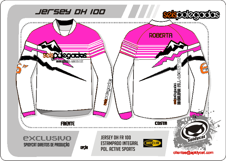 2ª Encomenda das Jerseys 6polegadas   - Página 7 Jersey6polegadasendurof-pink