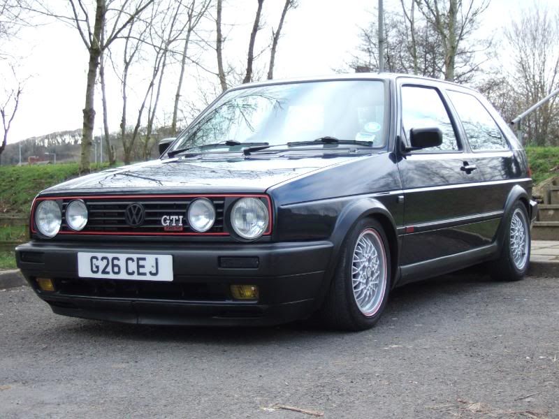 Latest pics of my Golf Mk2....... DSCF3930