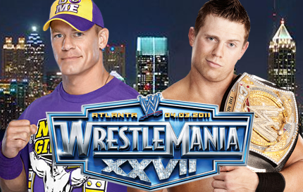 المباريات المحددة  في wrestlemania xxvii 100% Mania1