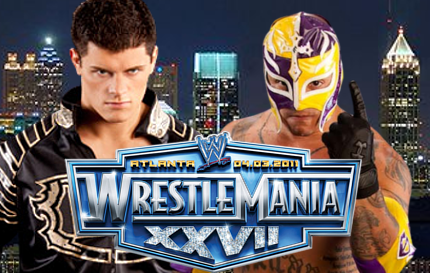 المباريات المحددة  في wrestlemania xxvii 100% Mania7