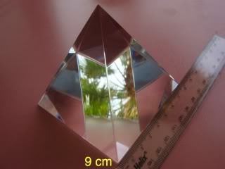 المثلث الهرم الكرستال لصحة DSC09932