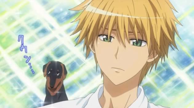 TOP 10 Animes 2014 Kaichou-wa-Maid-sama-ep-25-Usui-puppy-dog-eyes