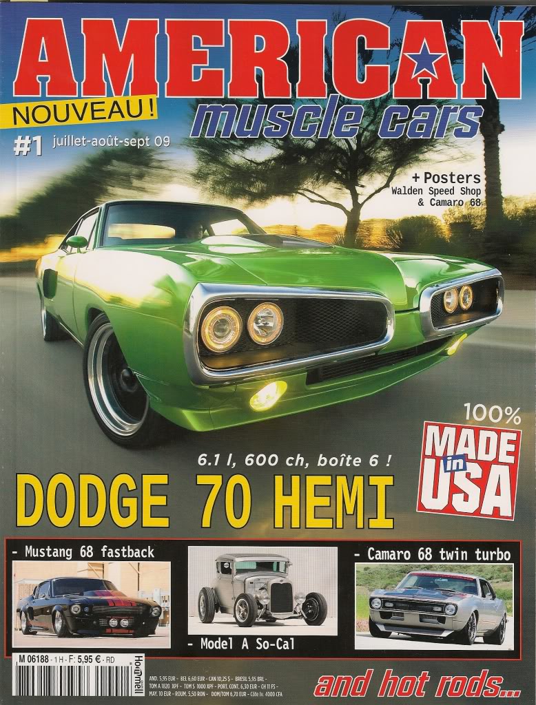 Sorties Magazines Juillet 2009 AmericanMuscleCars-Juillet2009