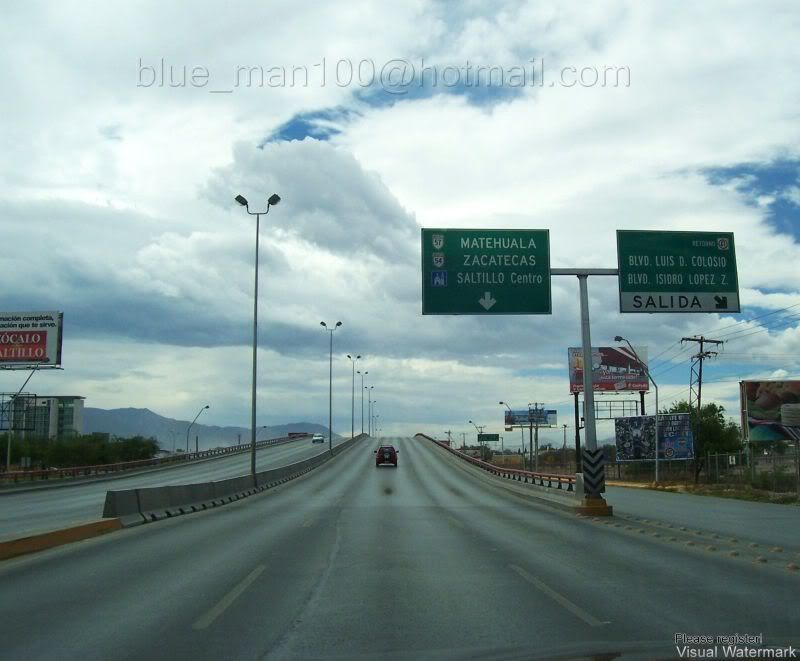 Vialidades e infraestructura urbana del estado de Coahuila - Página 2 Saltillo2009Abril28