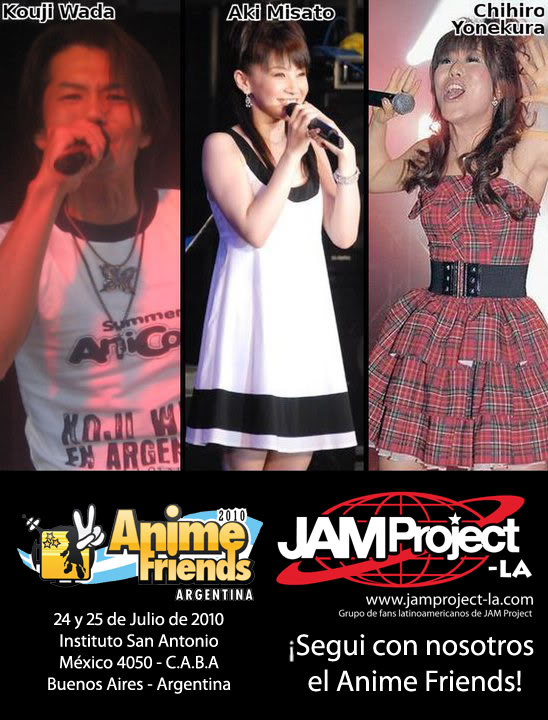 [Argentina] Chihiro Yonekura, Kouji Wada y Misato Aki en Anime Friends 2010 AnifriendsenJAM-lajpg