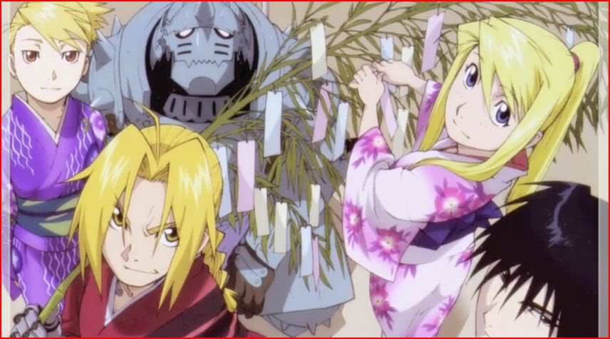 Fullmetal Alchemist: Brotherhood FMAKimono