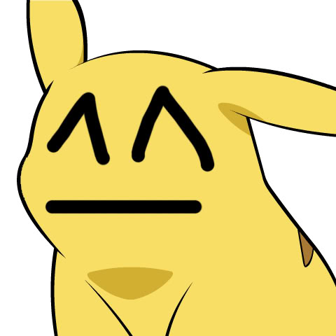 Give Pikachu a face Pikachu