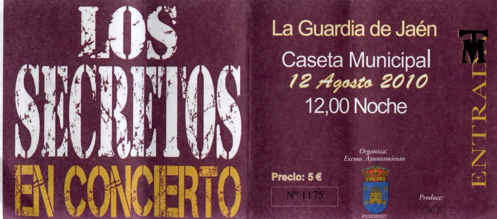 12 Agosto  - LA GUARDIA (JAÉN) EntradaLosSecretos