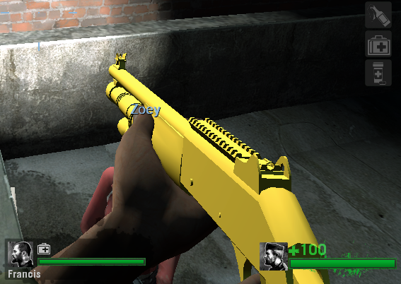 My New GOLD AutoShotgun!! L4d1