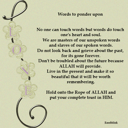 Time to Reflect - Page 4 Words2ponder