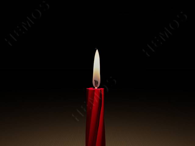 [討論]材質貼圖之燭光渲染 Candle2