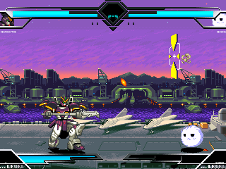 Deathscythe and it's stage released by Ika + AI patch Mugen9