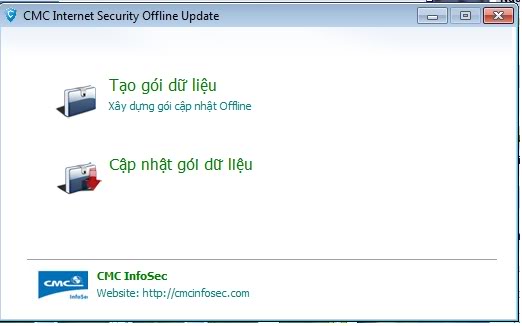 Hướng dẫn dùng Tool Update Offline CMCAV 2010 Off1