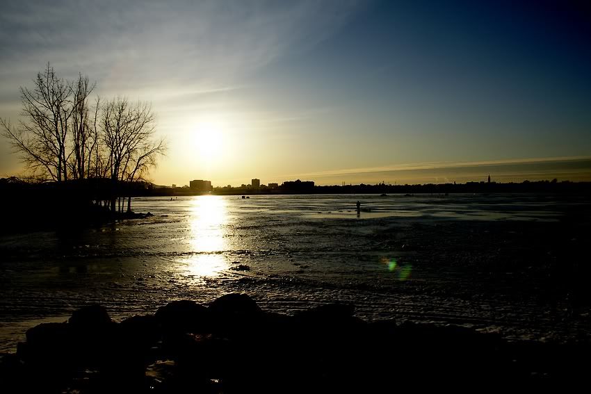 Contre Jour sur le St Laurent CONTREJOUR