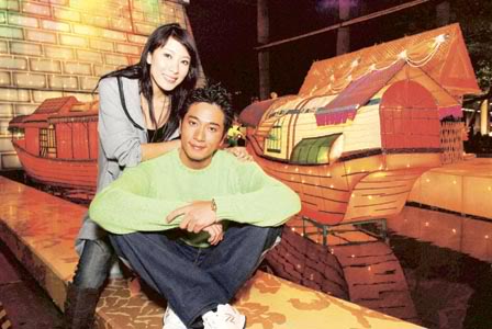 Tavia Yeung Dương Di - Ron Ng Ngô Trác Hy Ron-Ng-and-Tavia-Yeung-MingPao-2007