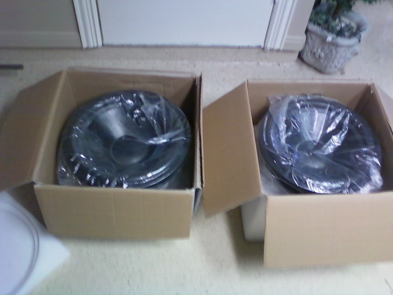 FS: 2 BNIB DC Audio 18" LVL 5 SPL's with carbon fiber dust c Img1281415582625