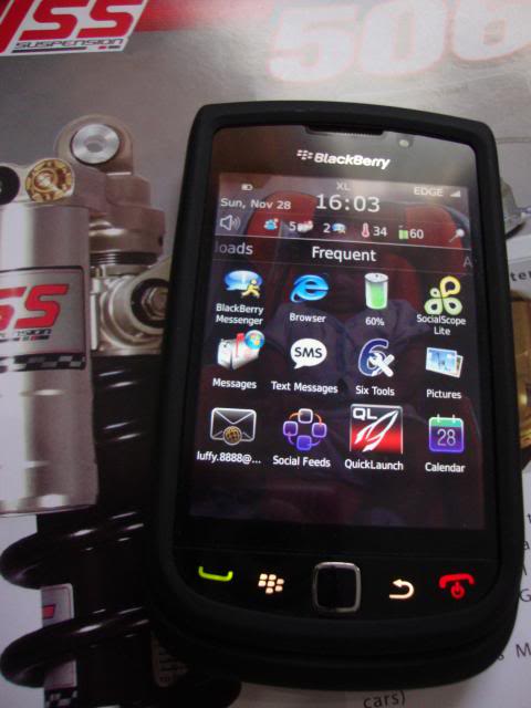 Blackberry 9800 AKA Torch DSC02880