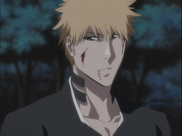 Ginjo’s Death – Lost Substitute Shinigam Arc Ends – Bleach 366 Ichigo-after-defeating-ginjo