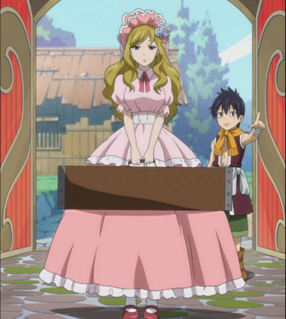 Father's Memento – Michelle Lobster Arrives – Fairy Tail 128 Michelle-lobster