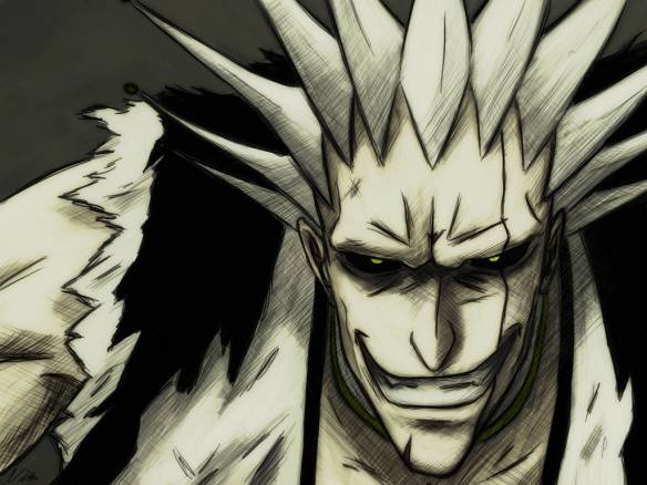 [Bleach]Zaraki Kenpachi 11th Division Captain Zaraki-hollow-by-nixuboy