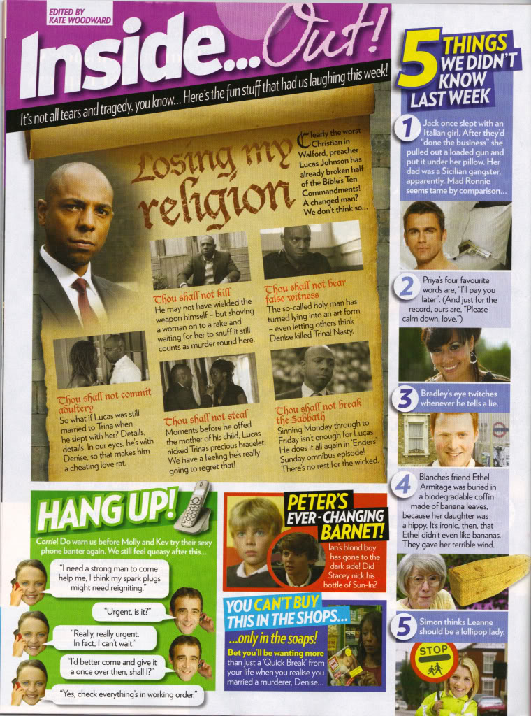 Inside Soap (26 Sept - 2 Oct 2009) InsideSoap8