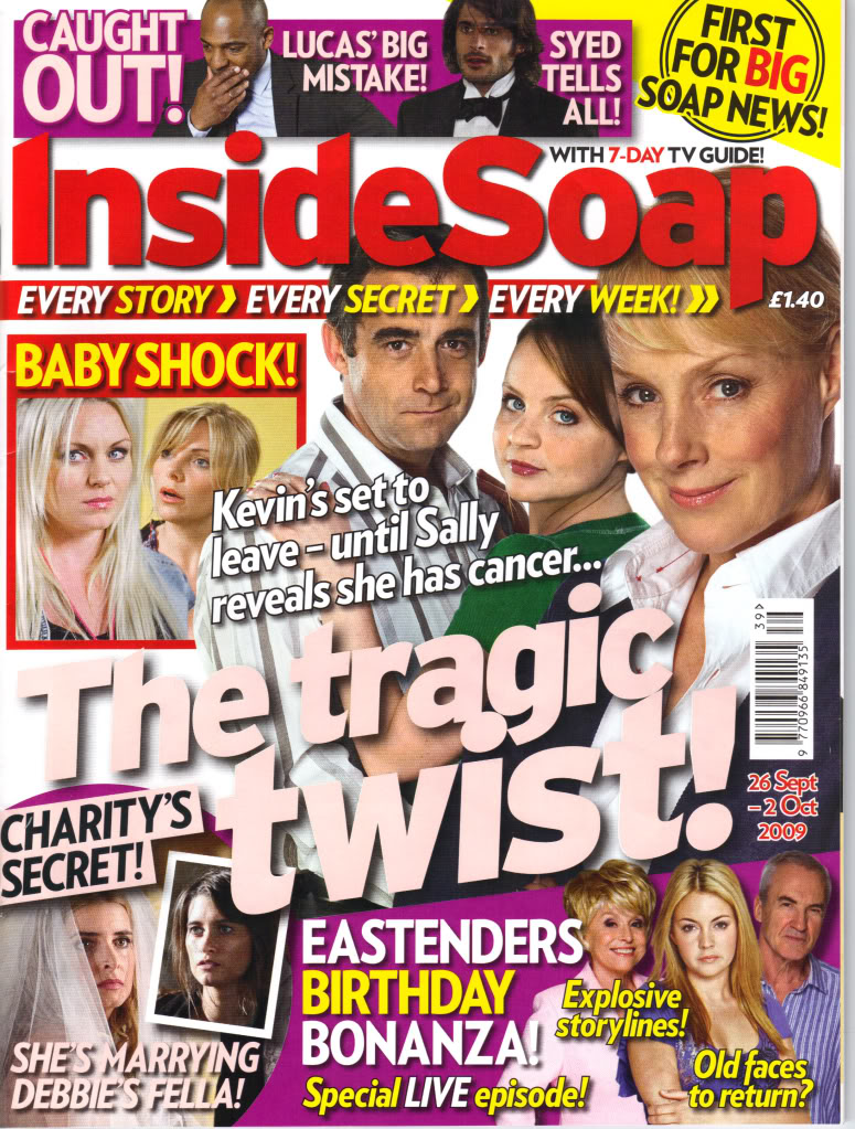 Inside Soap (26 Sept - 2 Oct 2009) InsideSoapCover