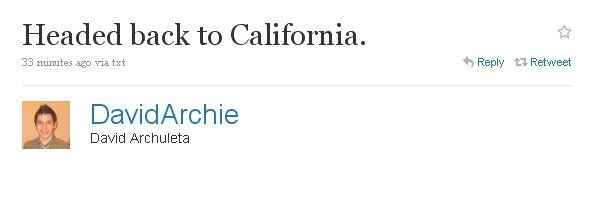 The Offical David Archuleta Twitter - Page 9 California