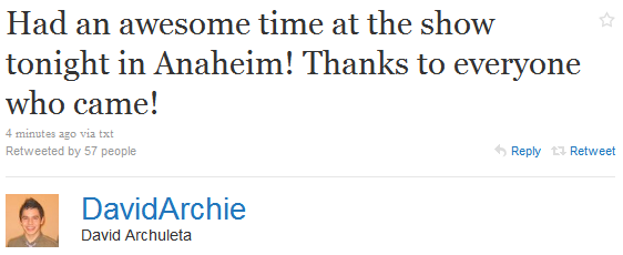 The Offical David Archuleta Twitter - Page 7 Tweet6