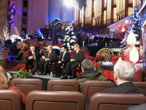 The Mormon Tabernacle Choir's Christmas concert in Salt Lake City, UT Woot1-5