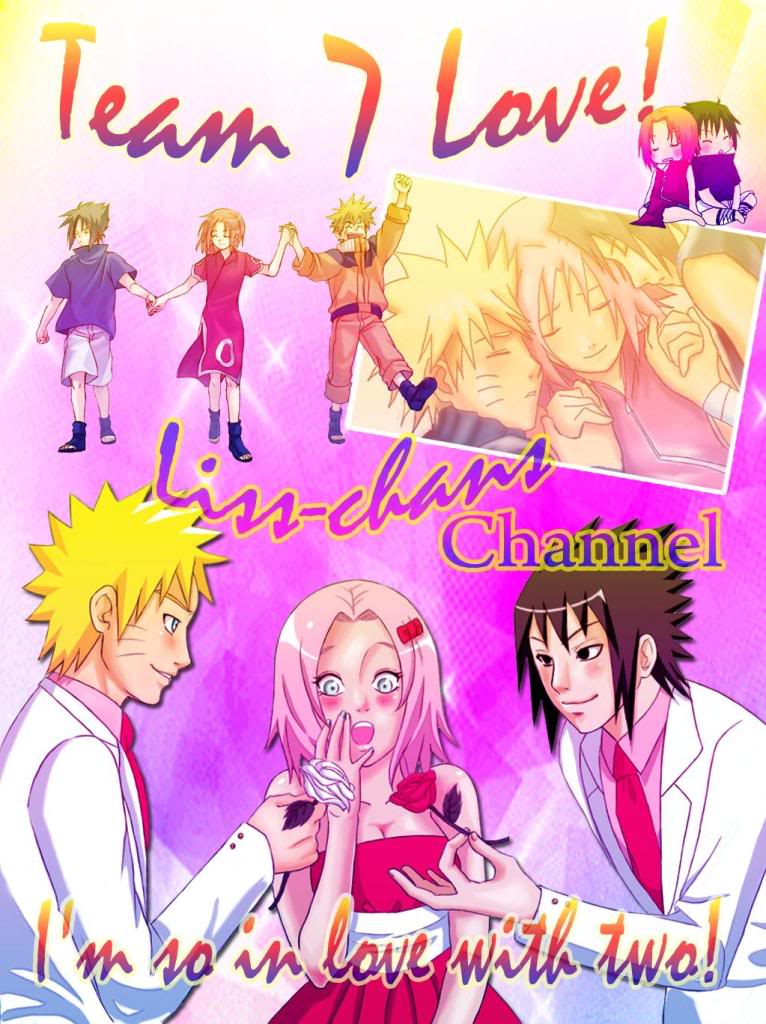 Trío SasuSakuNaru Team7LoveBGByXRukiaUchihaX