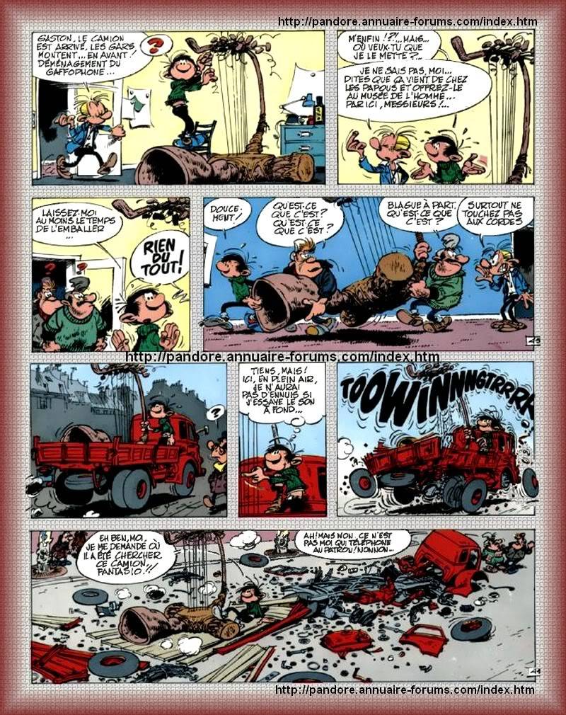 un gaston lagaffe pour la nuit 09-7