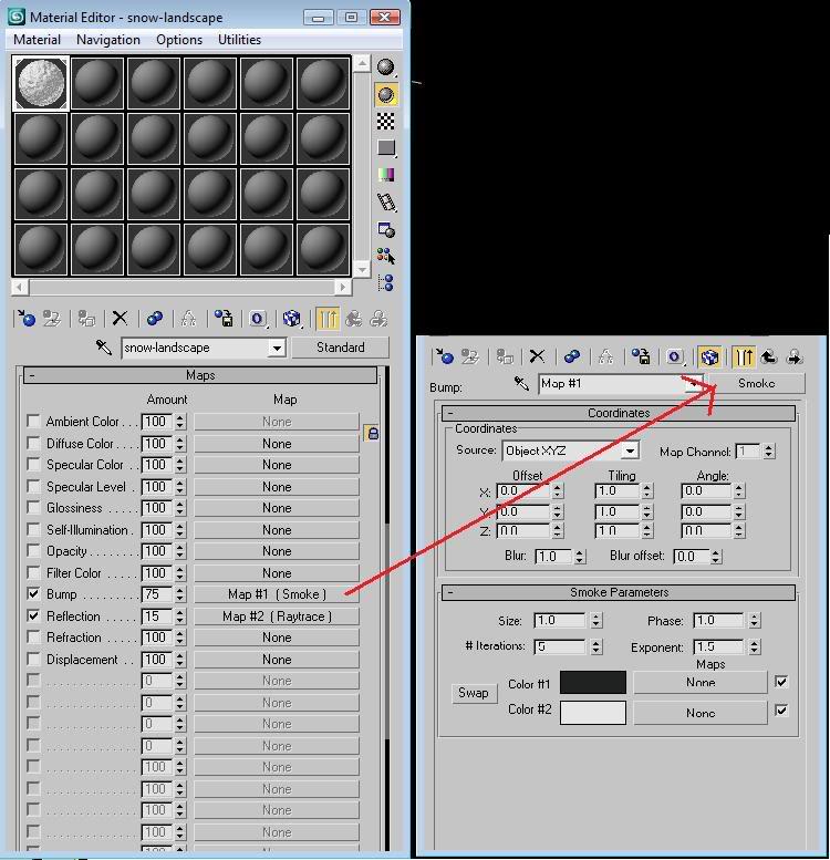 Making A Winter Scene Tutorials Snow-landscapematerial