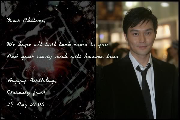 [Happy Birthday to Chilam] อวยพรวันเกิดจางจื้อหลิน Bd2