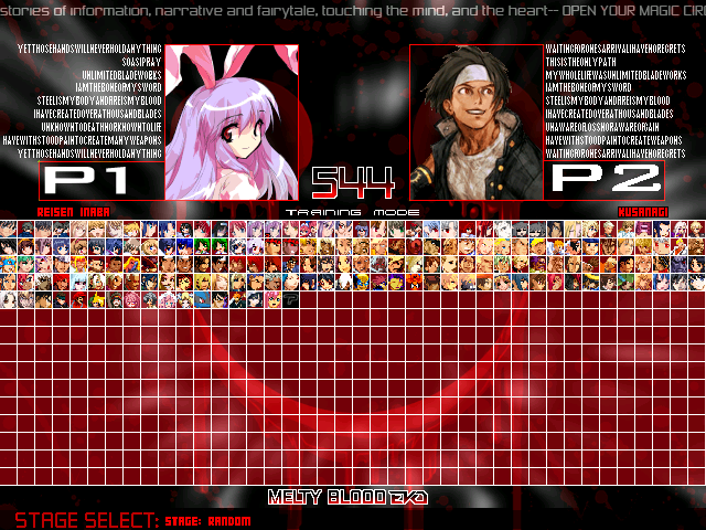Melty Blood Screen Pack Bow to blood last captain standing. melty blood screen pack