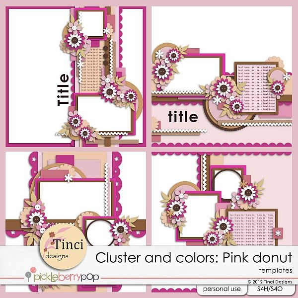 Cluster and colors: Pink donut - September 28th Tinci_CC_Pinkdonut_prev_zpsecec72fd