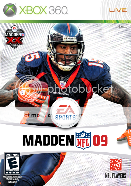 Madden 09 Custom Covers Brandonmarshall