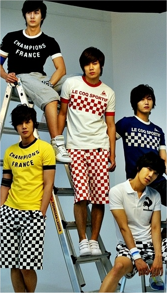 [SS501] Le Coq Sportif Photoshoot Imagen12