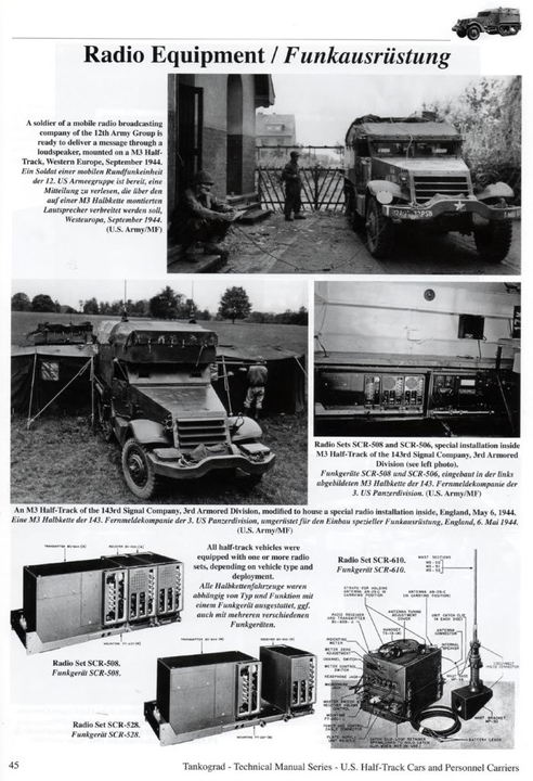 recherche photos et renseignement sur half track Britannique - Page 2 Radiohalf2