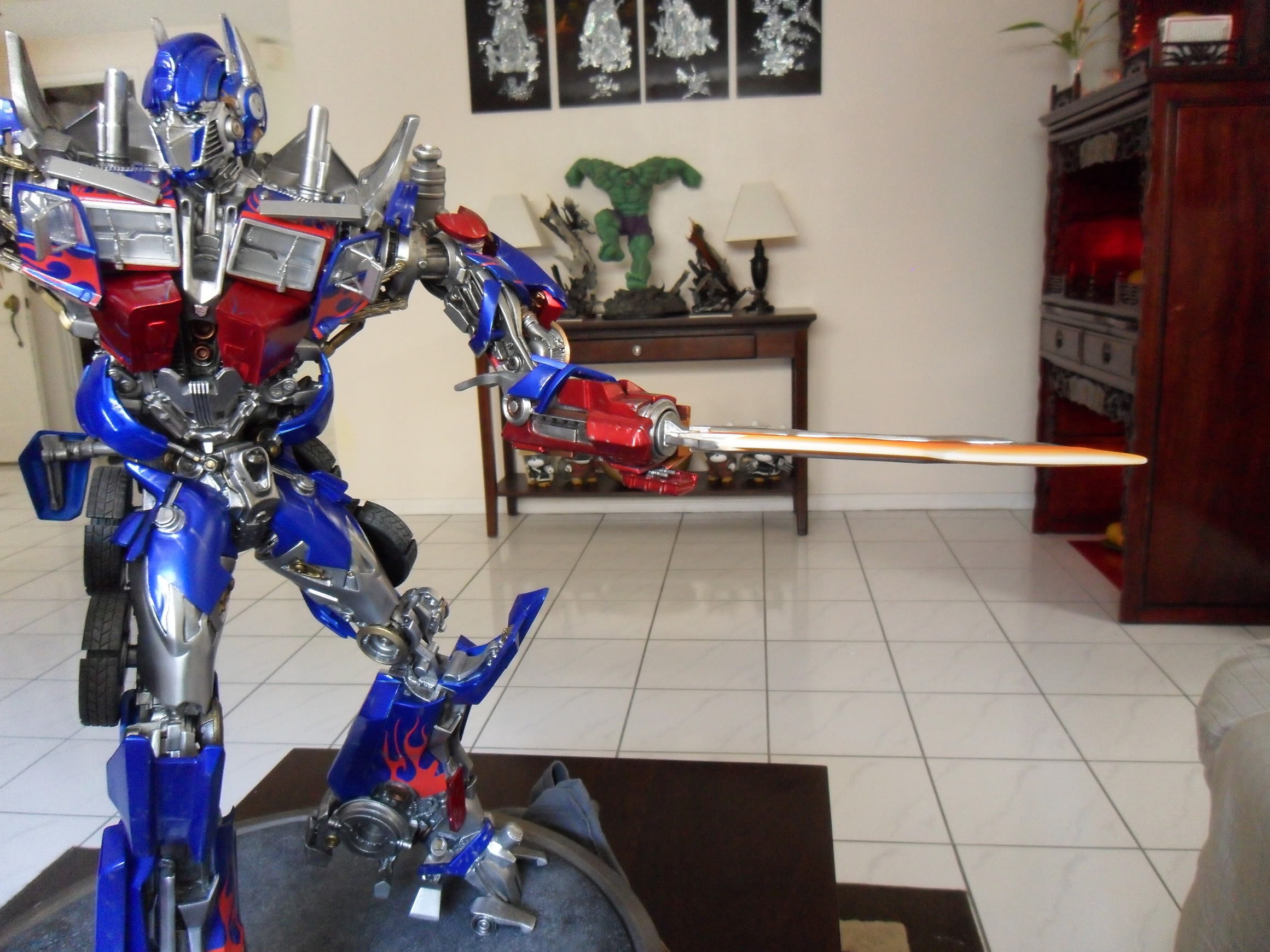 [Sideshow] Transformers - Optimus Prime Maquette - FOTOS OFICIAIS!!! Pág. 02 - Página 5 SAM_1321