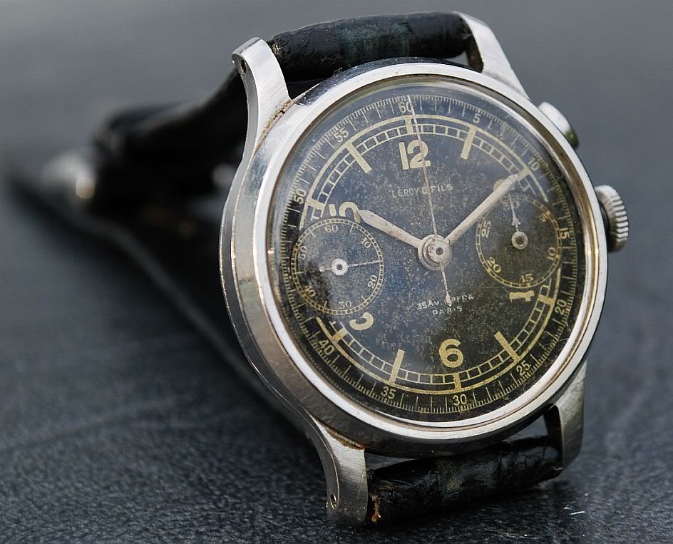 Chronographe monopoussoir, Leroy & Fils Leroy2