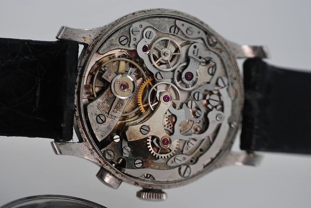 Chronographe monopoussoir, Leroy & Fils Leroy9-1